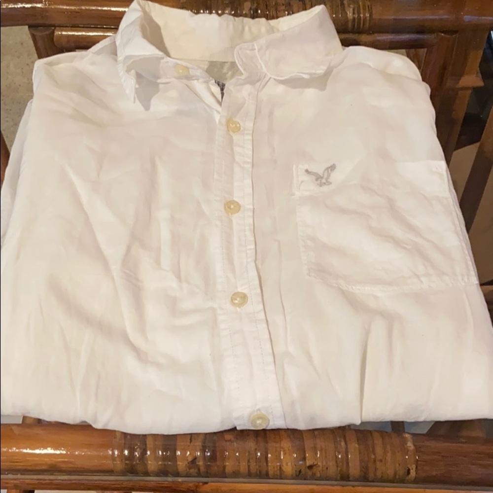 American Eagle collard shirt- never worn